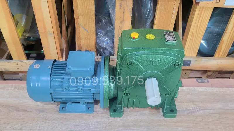 Thiết kế tổng quan motor giảm tốc WPDA 100 1.1kW 1.5Hp