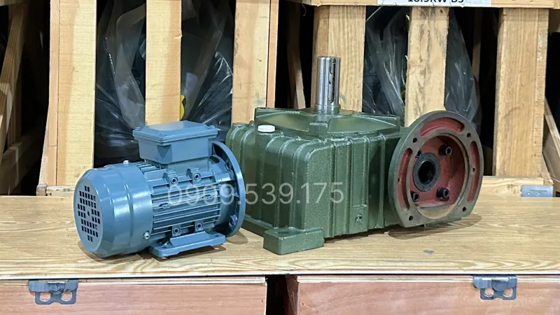 Thiết kế tổng quan motor giảm tốc WPDO 100 1.1kW 1.5Hp