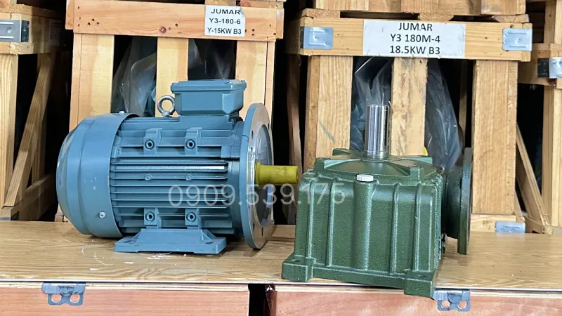 Thiết kế tổng quan motor giảm tốc WPDO 135 3kW 4Hp