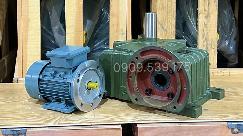 General design of the WPDO 40 Gear Motor 0.18kW 0.25Hp