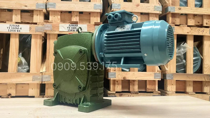 General design of the WPDS 175 Gear Motor 7.5kW 10Hp