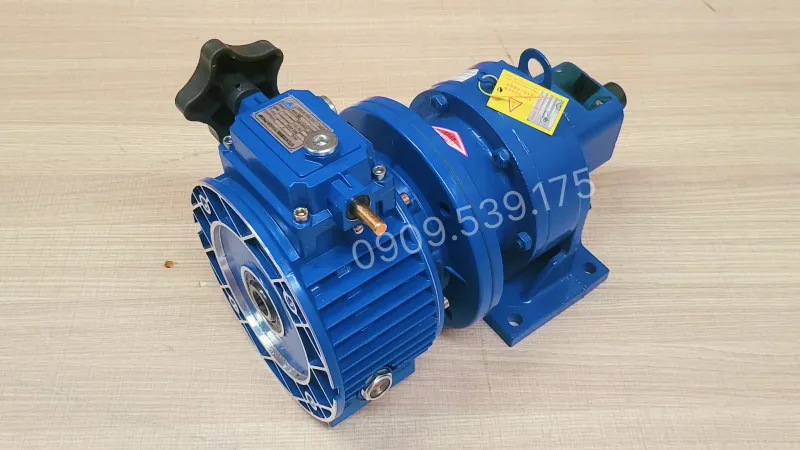 Thiết kế tổng quan hộp giảm tốc 2 cấp UDL 0.37kW - Cycloid X0
