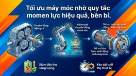 Tối ưu máy móc nhờ quy tắc momen lực hiệu quả, bền bỉ.