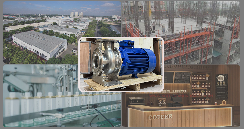 Từ sản xuất công nghiệp đến xử lý nước sạch, máy bơm nước inox giữ vai trò then chốt trong các hệ thống vận hành hiện đại