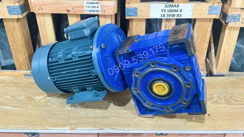 Ứng dụng motor giảm tốc NMRV 130 5.5kW 7.5Hp