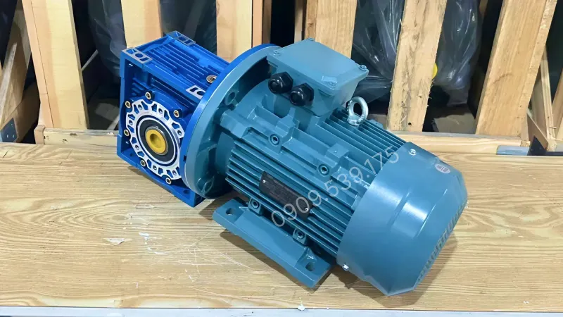 Ứng dụng motor giảm tốc NMRV 75 2.2kW 3Hp