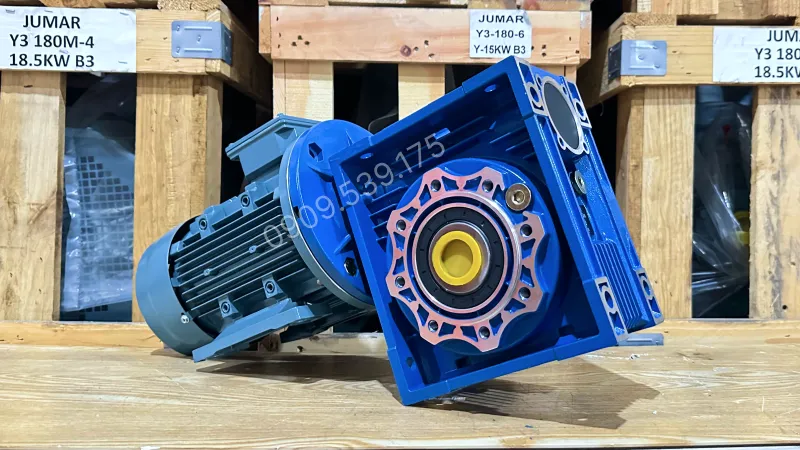 Ứng dụng motor giảm tốc NMRV 90 3kW 4Hp