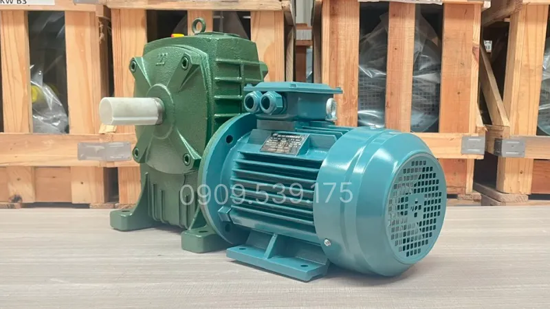 Ứng dụng motor giảm tốc WPDA 120 3kW 4Hp