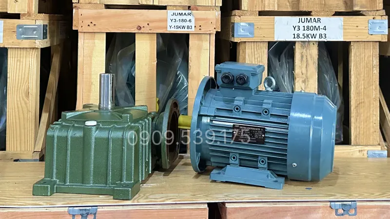 Ứng dụng motor giảm tốc WPDO 120 4kW 5.5Hp