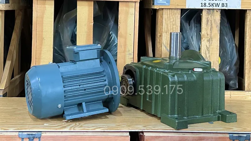 Ứng dụng motor giảm tốc WPDO 70 0.55kW 0.75Hp