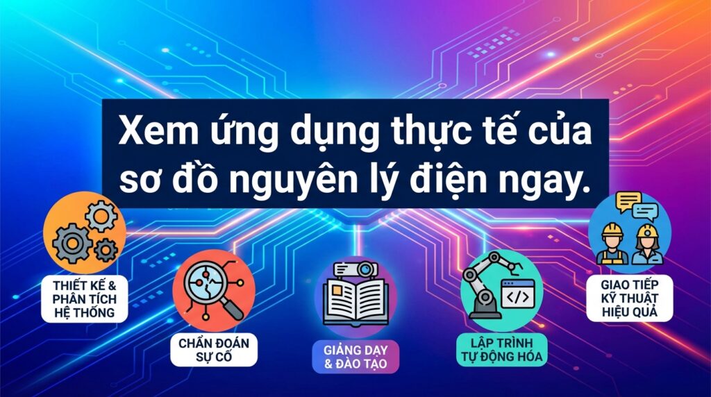 Xem ứng dụng thực tế của sơ đồ nguyên lý điện ngay.