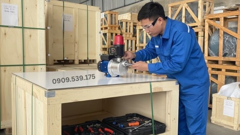 Bảo dưỡng định kỳ để tránh hiện tượng máy bơm tăng áp bật tắt liên tục.