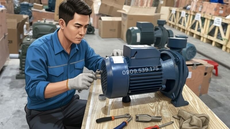 Bảo dưỡng định kỳ để tránh máy bơm nước kêu liên tục.