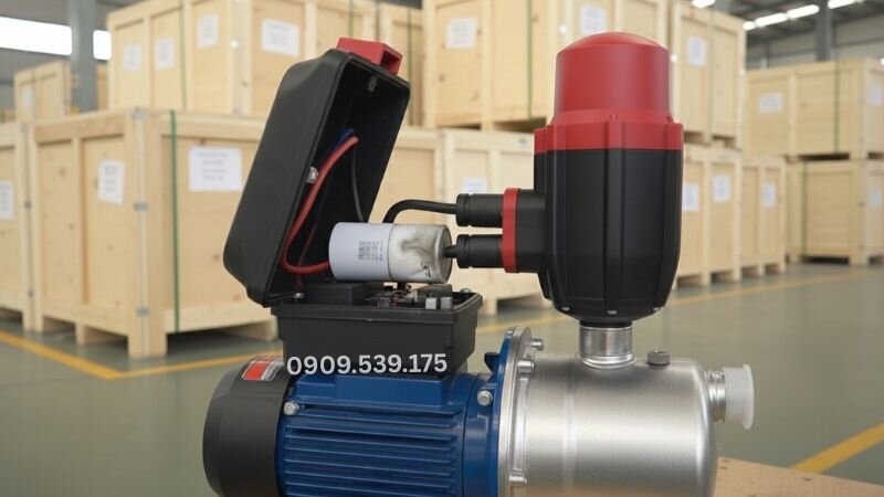 Dấu hiệu nhận biết hư hỏng ở tụ máy bơm tăng áp.