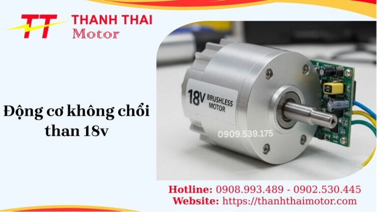 Động cơ không chổi than 18v.