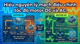 Hiểu nguyên lý mạch điều chỉnh tốc độ motor DC và AC.
