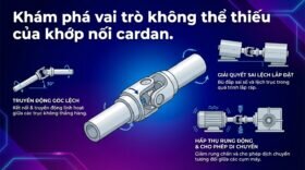 Khám phá vai trò không thể thiếu của khớp nối cardan.
