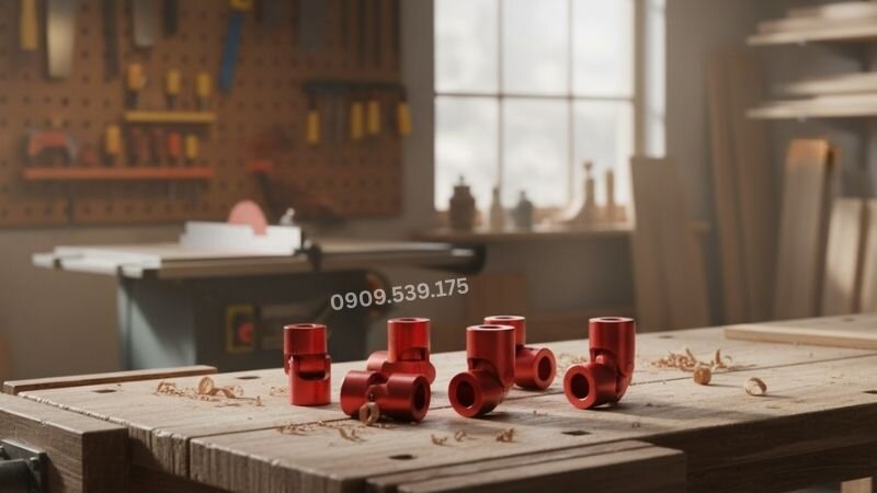Khớp nối cardan cho phép truyền mô men giữa hai trục lệch góc, đảm bảo chuyển động linh hoạt và ổn định.