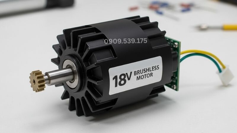 Lợi ích khi sử dụng động cơ không chổi than 18v.