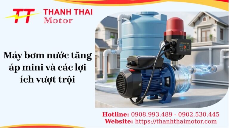 Giải pháp tăng áp lực nước cho gia đình với bơm tăng áp mini