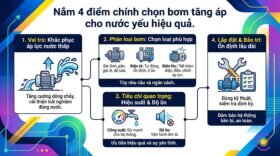 Nắm 4 điểm chính chọn bơm tăng áp cho nước yếu hiệu quả.