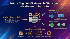 Nắm vững cốt lõi về mạch điều chỉnh tốc độ motor bạn cần.