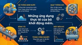 Những ứng dụng thực tế của bộ khởi động mềm.