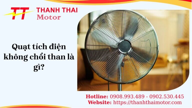 Khám phá điểm nổi bật của quạt tích điện động cơ không chổi than