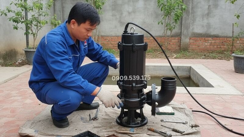 Bảo dưỡng định kỳ giúp motor bơm chìm luôn hoạt động ổn định.