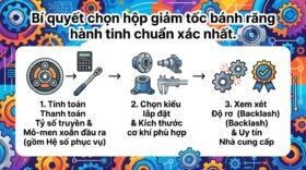 Bí quyết chọn hộp giảm tốc bánh răng hành tinh chuẩn xác nhất.