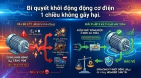 Bí quyết khởi động động cơ điện 1 chiều không gây hại.