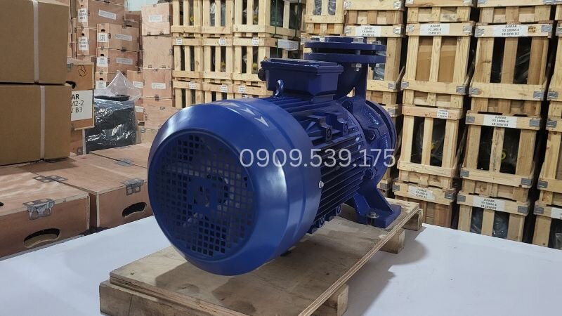 Góc trực diện của máy bơm nước 3 pha 1.5kW 2Hp