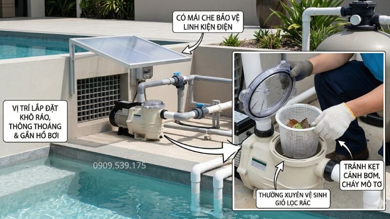 Các lưu ý lắp đặt và bảo dưỡng