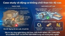 Case study về động cơ không chổi than tốc độ cao.