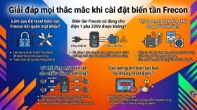 Giải đáp mọi thắc mắc khi cài đặt biến tần Frecon.