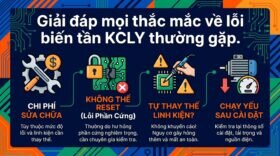 Giải đáp mọi thắc mắc về lỗi biến tần KCLY thường gặp.
