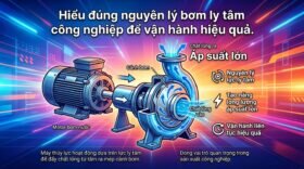 Hiểu đúng nguyên lý bơm ly tâm công nghiệp để vận hành hiệu quả.