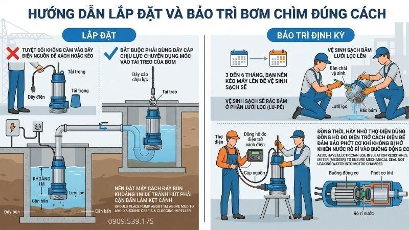 Hướng dẫn lắp đặt và bảo trì