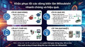 Khắc phục lỗi các dòng biến tần Mitsubishi nhanh chóng và hiệu quả.