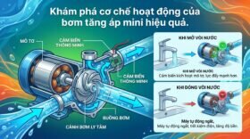 Khám phá cơ chế hoạt động của bơm tăng áp mini hiệu quả.