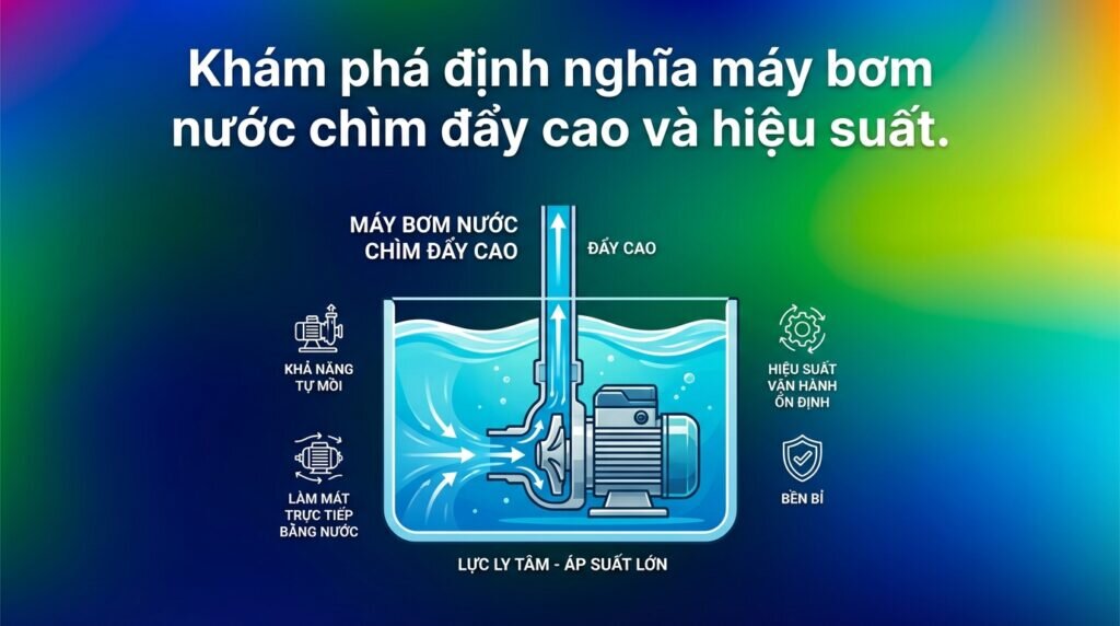 Khám phá định nghĩa máy bơm nước chìm đẩy cao và hiệu suất.
