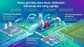 Khám phá Máy Bơm Nước 400m3/h: Giải pháp cho công nghiệp.