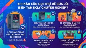 Khi nào cần gọi thợ để sửa lỗi biến tần KCLY chuyên nghiệp?