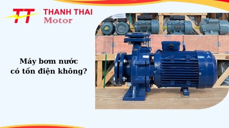 Máy bơm nước có tốn điện không