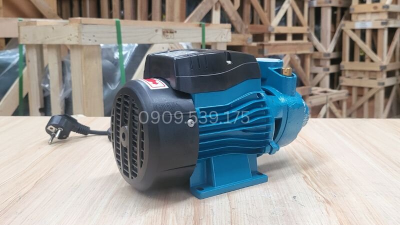 Góc nhìn trực diện máy bơm nước đẩy cao Lepono XQm80 0.75kW 1Hp