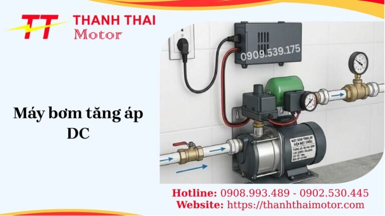 Máy bơm tăng áp DC