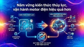 Nắm vững kiến thức thủy lực, vận hành motor điện hiệu quả hơn.