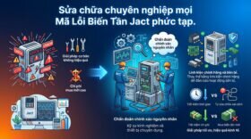 Sửa chữa chuyên nghiệp mọi Mã Lỗi Biến Tần Jact phức tạp.