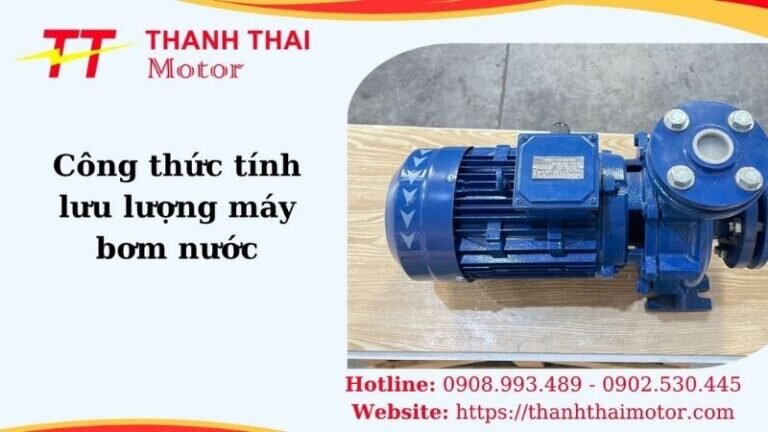 Thumb về công thức tính lưu lượng máy bơm nước