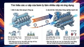 Tìm hiểu các cấp của bơm ly tâm nhiều cấp và ứng dụng.